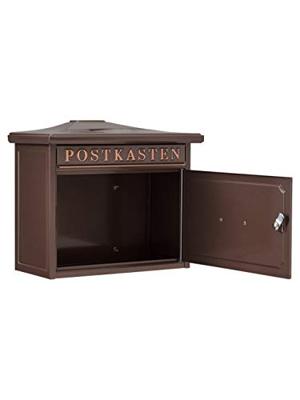 Burg Wächter 12830 SYLT 1883 K Brievenbus Plaatstaal Koper (metallic) Sleutelslot