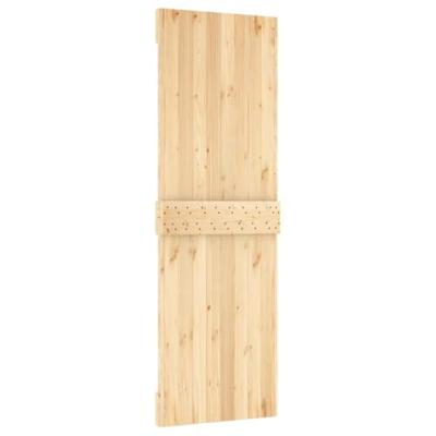 Schuifdeur met beslag 70x210 cm massief grenenhout