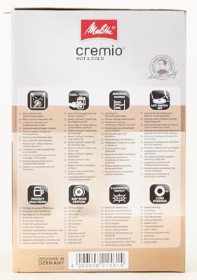 MELITTA 1014-02 Cremio II Melkopschuimer - Draadloos - 450W - Zwart