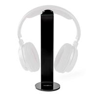 Nedis tafelstandaard voor hoofdtelefoons en headsets / zwart - thumbnail