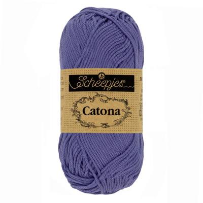Scheepjes Catona 25g - 508 Deep Amethyst - Haakgaren / Breigaren