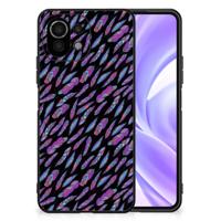Xiaomi 11 Lite 5G NE | Mi 11 Lite Back Case Feathers Color - thumbnail