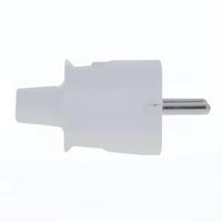 AS Schwabe 62221 Stekker met randaarde PVC 230 V Wit IP20 - thumbnail