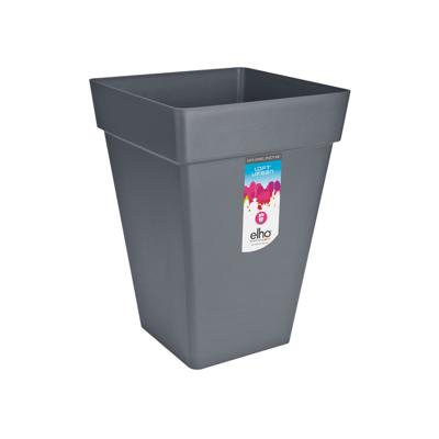 Bloempot Elho Ø 29,5 cm Antraciet Polypropyleen Plastic Vierkant