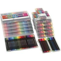 Creativ Company Colortime fineliners diverse kleuren, 18 pakken - thumbnail