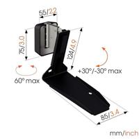 Vogel&apos;S SWM 4131 VOOR SONOS ERA 300 Audio muurbeugel Zwart - thumbnail