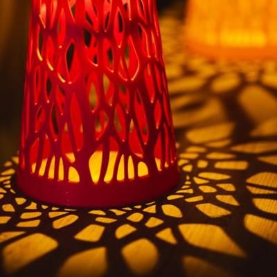 Solar Lantaarn plastic Ø11,5xH18cm