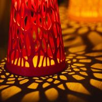 Solar Lantaarn plastic Ø11,5xH18cm - thumbnail