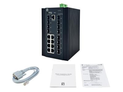 LevelOne IGX-2072 netwerk-switch Managed L2+ Gigabit Ethernet (10/100/1000) Zwart
