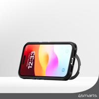4Smarts Defend Case Magic Stand Backcover Apple iPhone 15 Pro Zwart MagSafe compatible, Met standfunctie - thumbnail