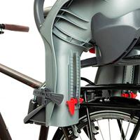 OK Baby fietszitje 10+ achter framebevestiging zwart/grijs - thumbnail