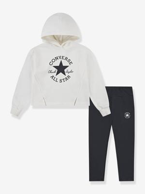 Set sweater met capuchon en legging Dissected Chuck Patch CONVERSE ecru