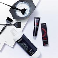 Indola Profession Xpress Color Permanent Color Haarverf 6.65 Donker Blond Rood Mahonie 60ml - thumbnail