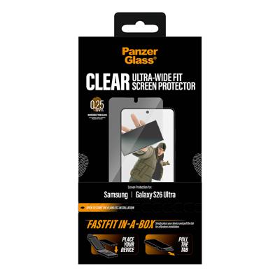 PanzerGlass PG56378 Screenprotector (glas) Samsung Galaxy S26 Ultra 1 stuk(s) PanzerGlass PG56378 Screenprotector (glas) Samsung Galaxy S26 Ultra 1 stuk(s)