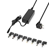 Nedis NBAU6501FBK Notebook-adapter Universeel 8 Connectoren 65 W Uitgang 15 V - 20 V / 4 A (max.) - thumbnail