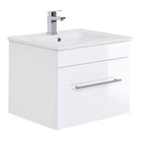 Wastafelkast Ivar Wit S - thumbnail
