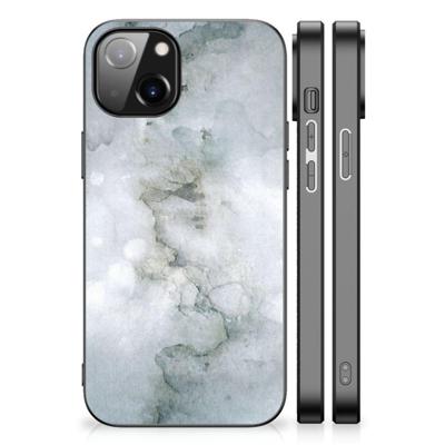 Kleurrijke Telefoonhoesje Apple iPhone 13 | iPhone 14 Painting Grey