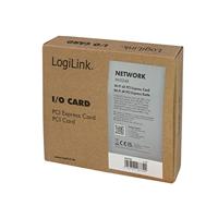 LogiLink WL0248 WiFi-steekkaart PCI-Express, Bluetooth, WiFi 2.4 GBit/s - thumbnail