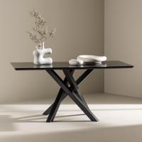 Nohr Salontafel 'Chenell' 100 x 60cm, kleur Zwart - thumbnail