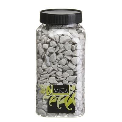Marbles lichtgrijs fles 1 kilogram Mica - Mica decorations Marbles lichtgrijs fles 1 kilogram Mica - Mica decorations