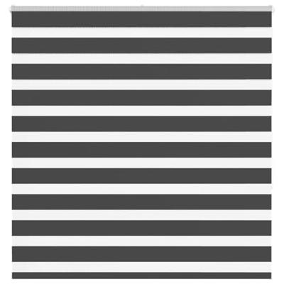 VidaXL Zebra rolgordijn 140x150 cm stofbreedte 135,9 cm zwart VidaXL Zebra rolgordijn 140x150 cm stofbreedte 135,9 cm zwart