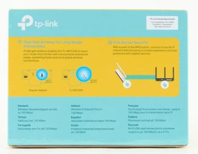 TP-Link USB Adapter TL-WN722N 150Mbps High-Gain