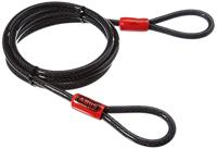 Abus cobra 10/200 - kabelslot, 2m, zwart - thumbnail