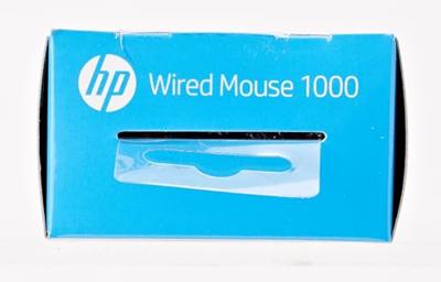 HP 1000 Muis USB Optisch Zwart 3 Toetsen 1200 dpi