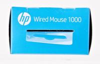 HP 1000 Muis USB Optisch Zwart 3 Toetsen 1200 dpi - thumbnail