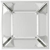 Tuin Kom Plantenbak Zilver 35 x 35 x 15 cm Gegalvaniseerd staal - thumbnail
