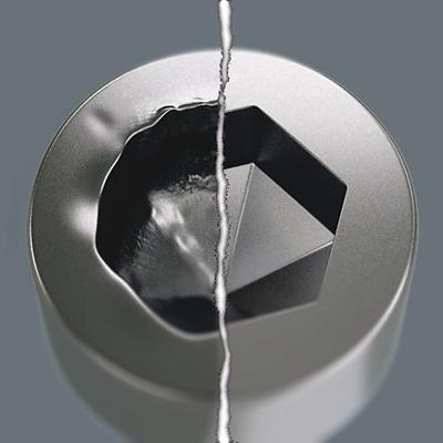 Wera 2054 Elektronica en fijnmechanica Inbusschroevendraaier Sleutelbreedte (metrisch): 1.27 mm Sleutelbreedte (inch): 0.05 inch Koplengte: 40 mm