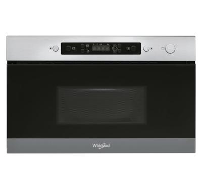 Whirlpool AMW 4910/IX Ingebouwd Combinatiemagnetron 22 l 750 W Zilver, Zwart