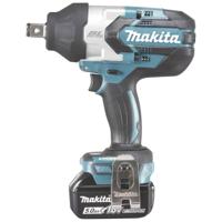 Makita DTW1001RTJ Accu slagmoersleutel 1050Nm 3/4" frictiering 18V 5.0Ah in Mbox - thumbnail
