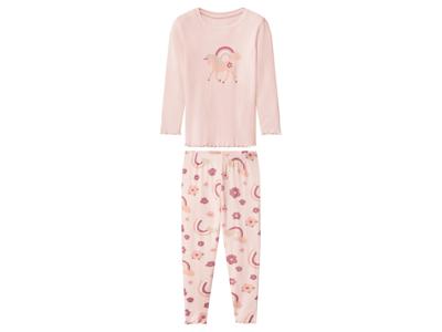 lupilu Geribde kinder pyjama (Lichtroze, 110/116) lupilu Geribde kinder pyjama (Lichtroze, 110/116)