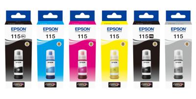 Epson 115 EcoTank inktcartridge 1 stuk(s) Origineel Zwart