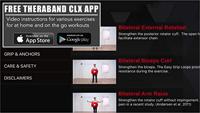 Theraband CLX 22m Dispenser - super zwaar zilver - thumbnail