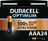 Duracell Optimum Alkaline AAA batterijen - 24 stuks - thumbnail