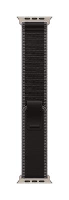 Apple Watch Band - Trail Loop - 49 mm - Zwart/Houtskool - M/L