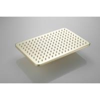 Hoofddouche BWS Vision Rechthoekig 30x20 cm Mat Goud - thumbnail