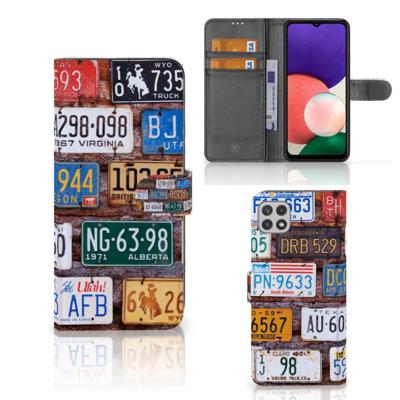 Samsung Galaxy A22 5G | Telefoonhoesje met foto | Kentekenplaten
