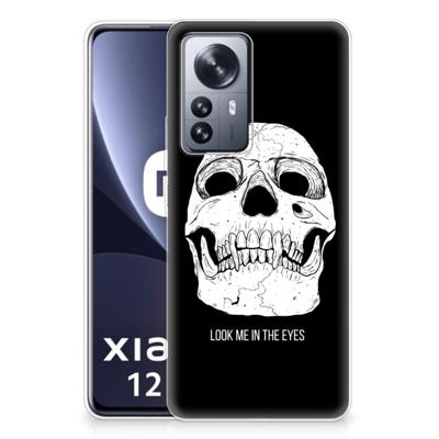 Silicone Back Case Xiaomi 12 Pro Skull Eyes Silicone Back Case Xiaomi 12 Pro Skull Eyes