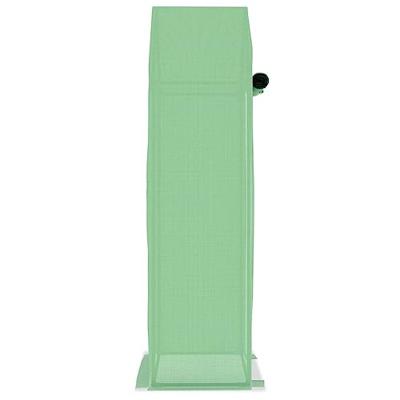 VidaXL Kas met stalen frame 0,5 m² 1x0,5x1,9 m