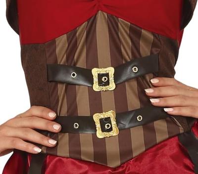 Steampunk Jurk Eliza Dames