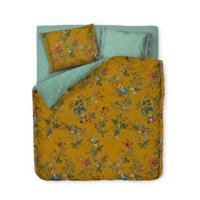 Pip Studio Fall In Leaf Dekbedovertrek - 2-persoons (200x200/220 Cm + 2 Slopen) - Percal Katoen - Yellow - thumbnail