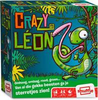 Shuffle kaartspel Crazy Leon junior karton 55 kaarten - thumbnail