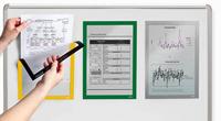 Durable 486904 DURAFRAME® Magnetic Infoframe, magnetisch DIN A4 Geel (b x h) 236 mm x 323 mm 5 stuk(s) - thumbnail