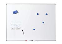 Dahle Whiteboard Basic Board 96150 (b x h) 600 mm x 450 mm Wit Gelakt Horizontaal- of verticaalformaat, Incl. opbergbakje - thumbnail