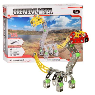 Constructieset Metaal Dino, 122 dlg. Constructieset Metaal Dino, 122 dlg.