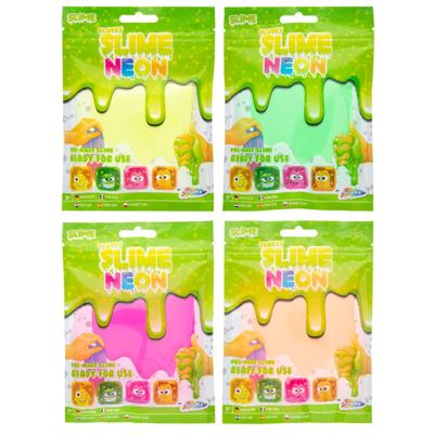 Grafix neon fluffy slime -kant en klaar