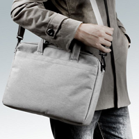 Luxe nylon notebooktas geschikt voor 11 - thumbnail